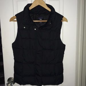 Black Puffer Vest